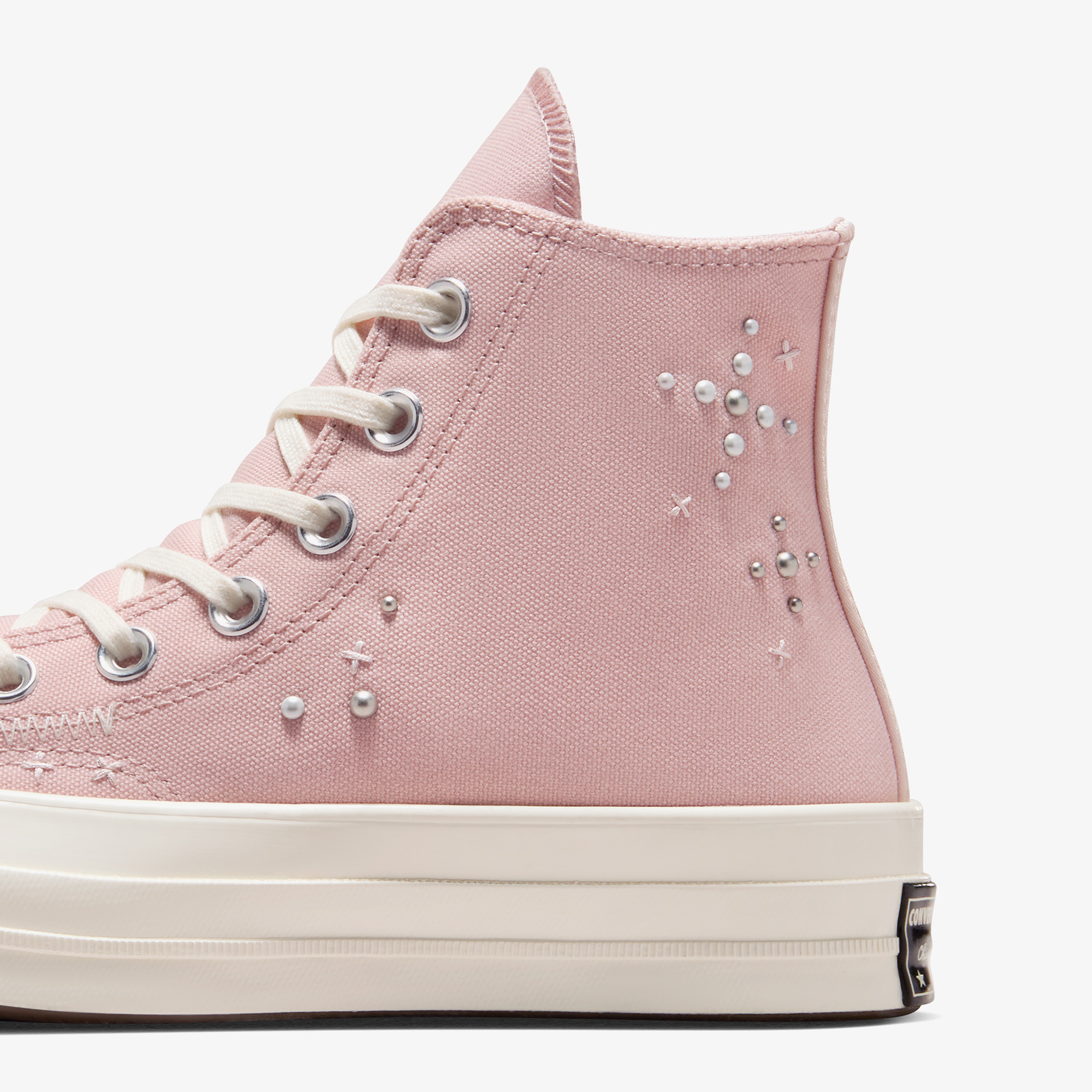 Converse Chuck 70 Pearls & Studs High Top Unisex Pembe Sneaker
