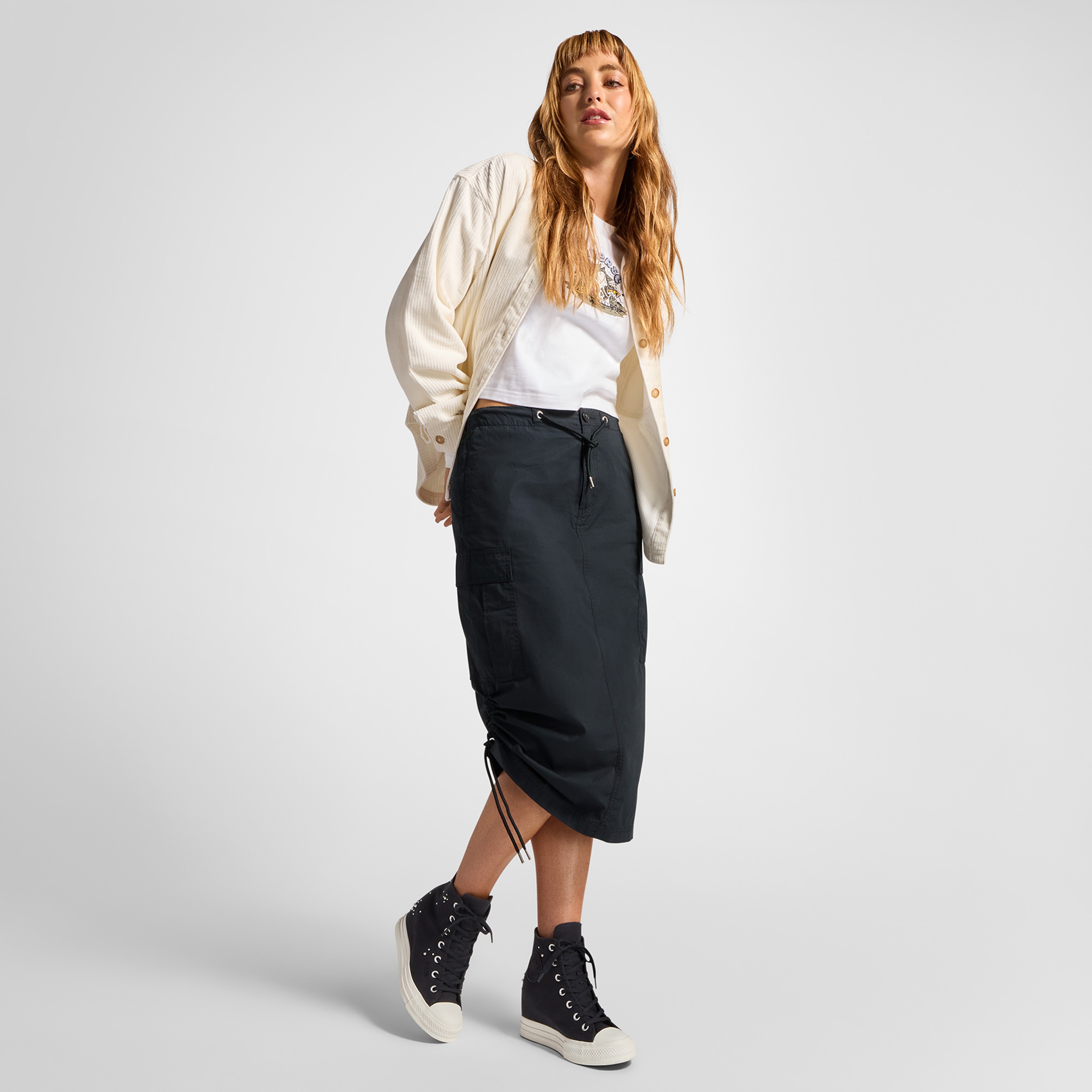 Converse Chuck Taylor All Star Wedge Kadın Siyah Sneaker