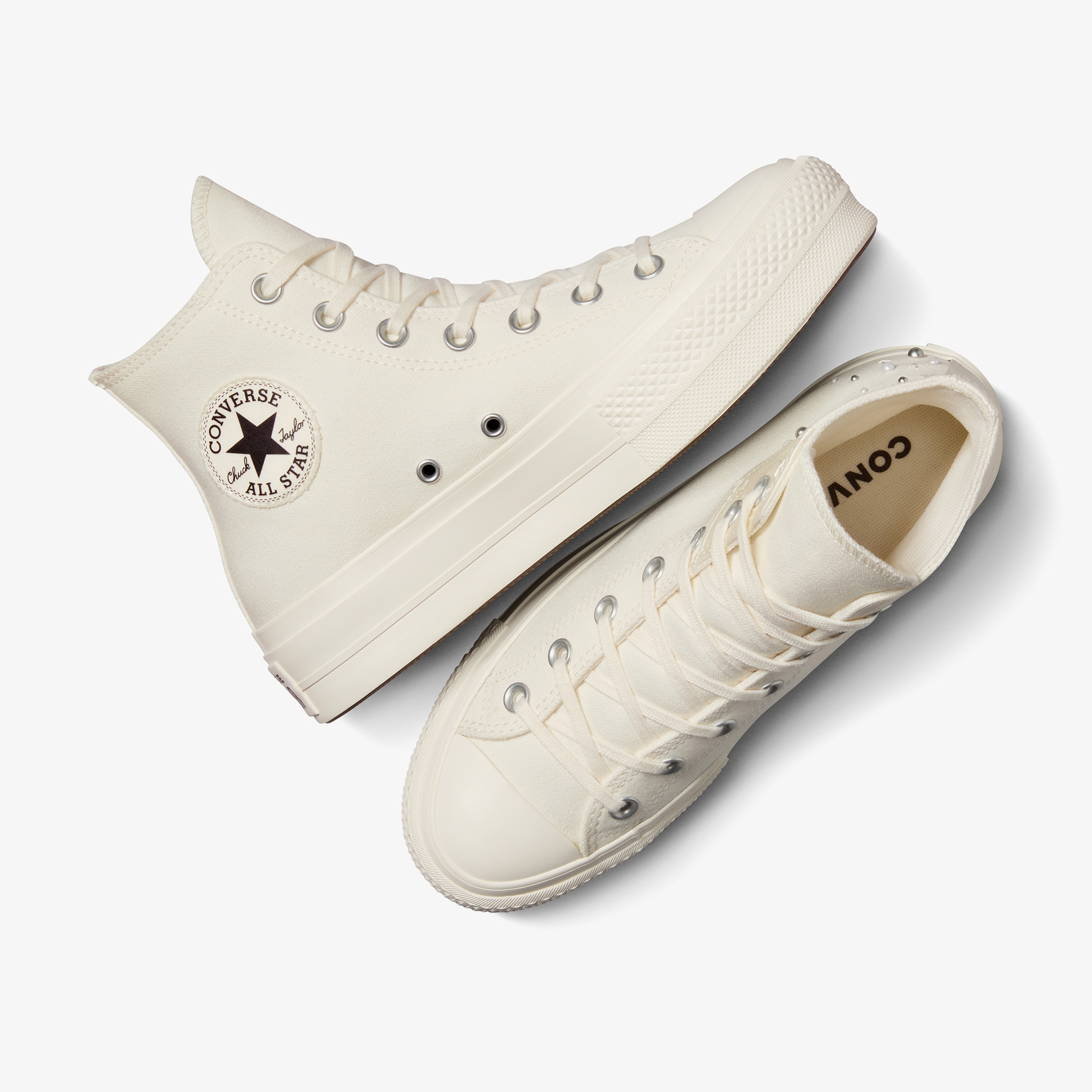 ConverseChuck Taylor All Star Lift Unisex Krem Sneaker