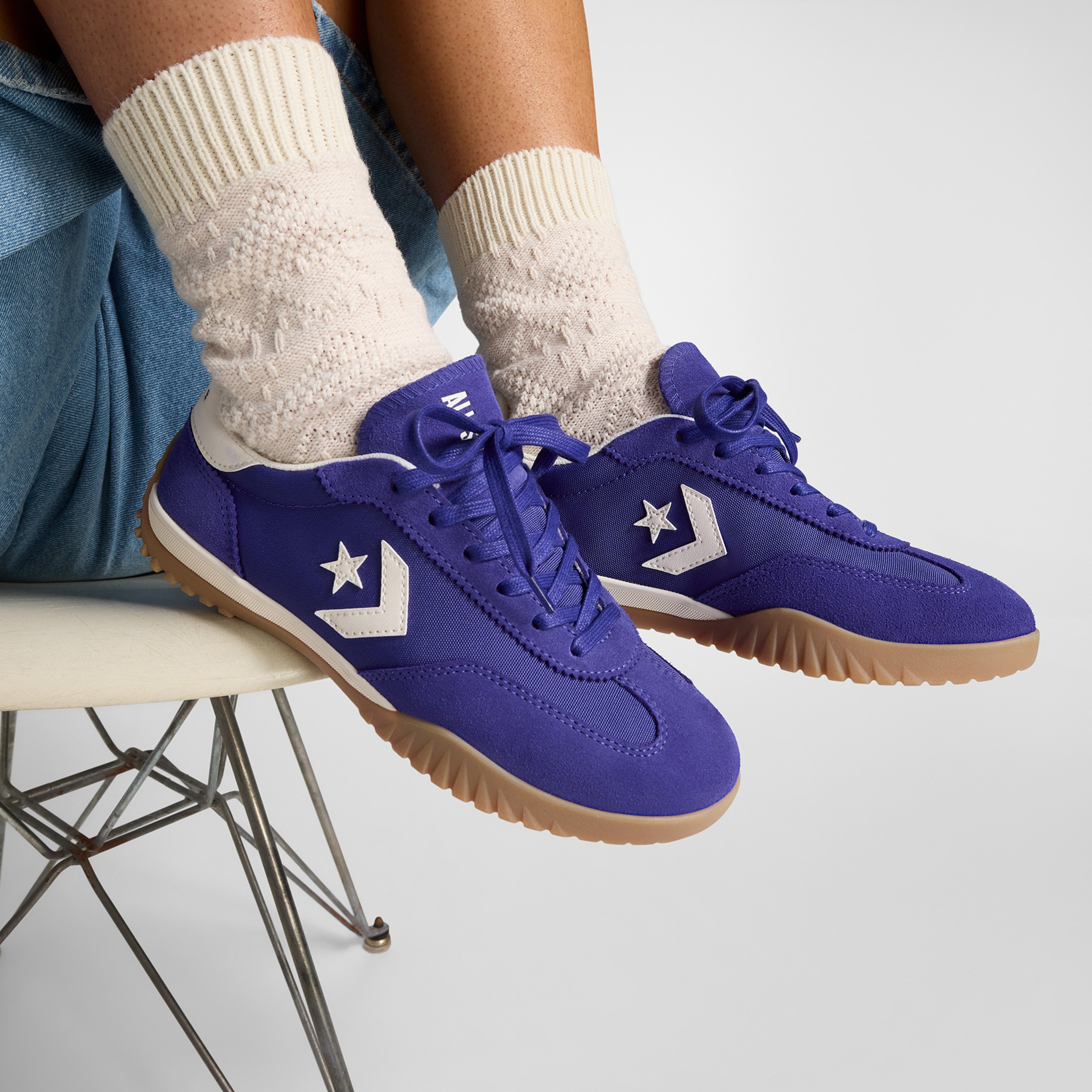 Converse Run Star Trainer Unisex Mavi Sneaker