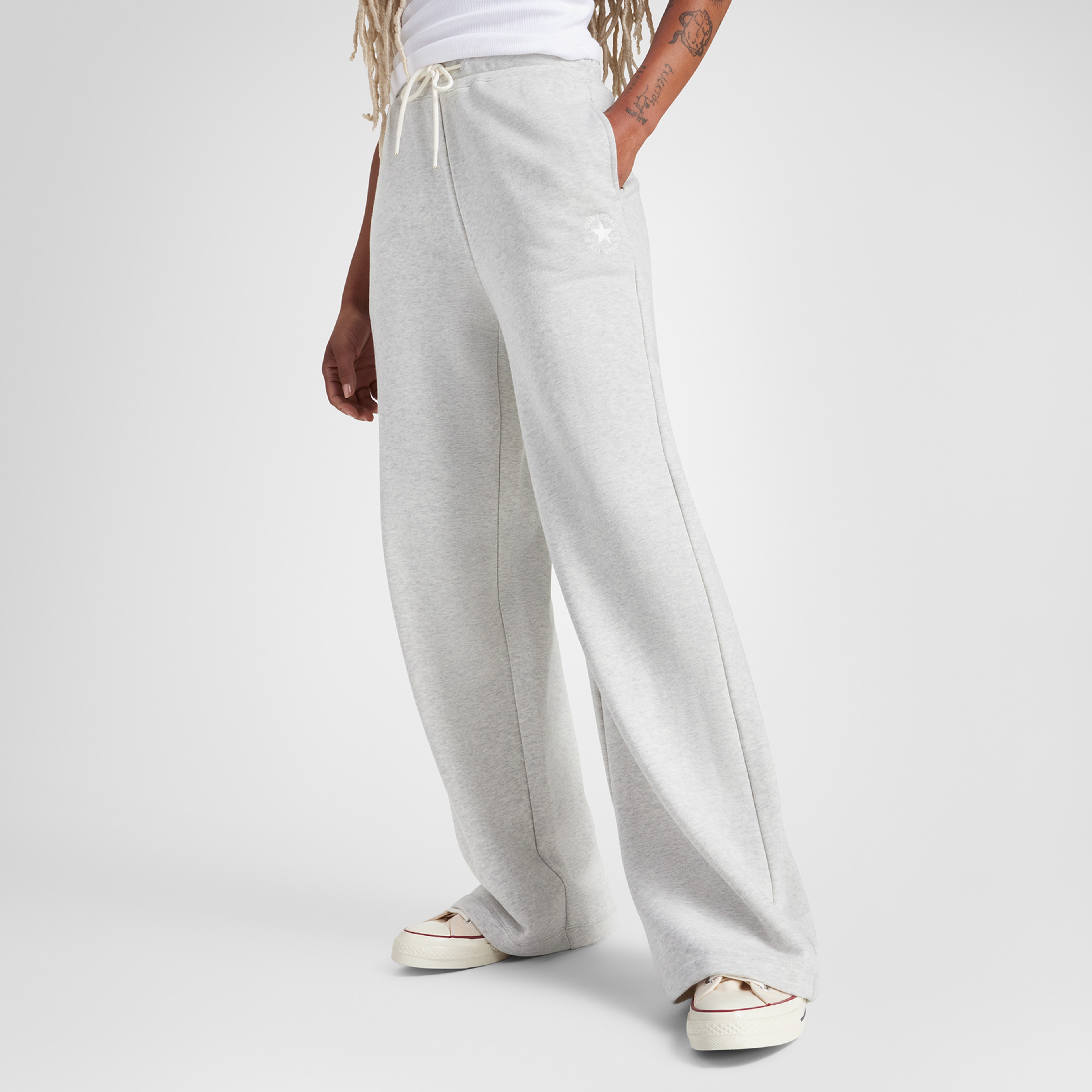 Converse Classic Kadın Gri Eşofman Altı