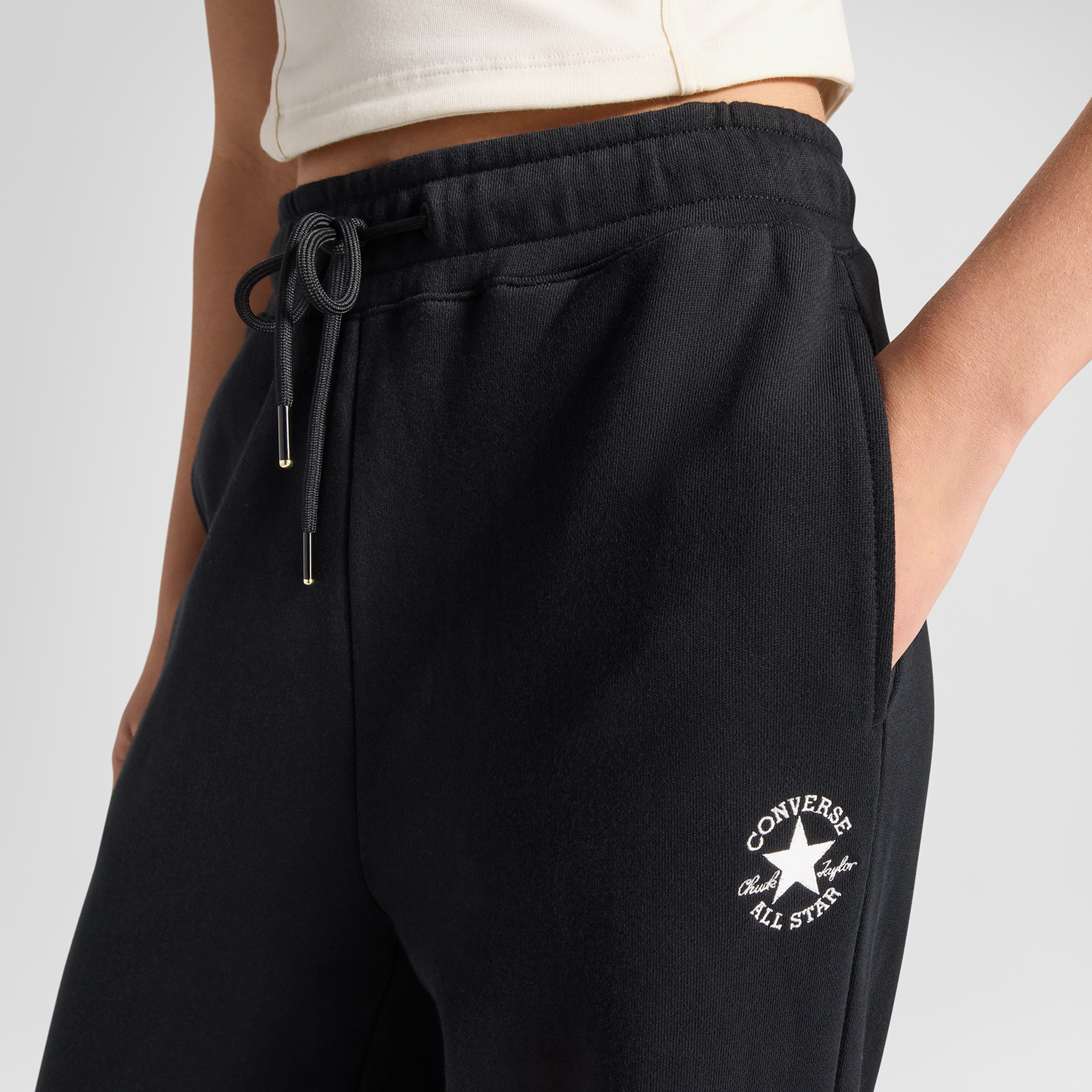 Converse Classic Kadın Siyah Eşofman Altı