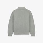 Converse Loose Fit Yarım Fermuarlı Erkek Gri Sweatshirt