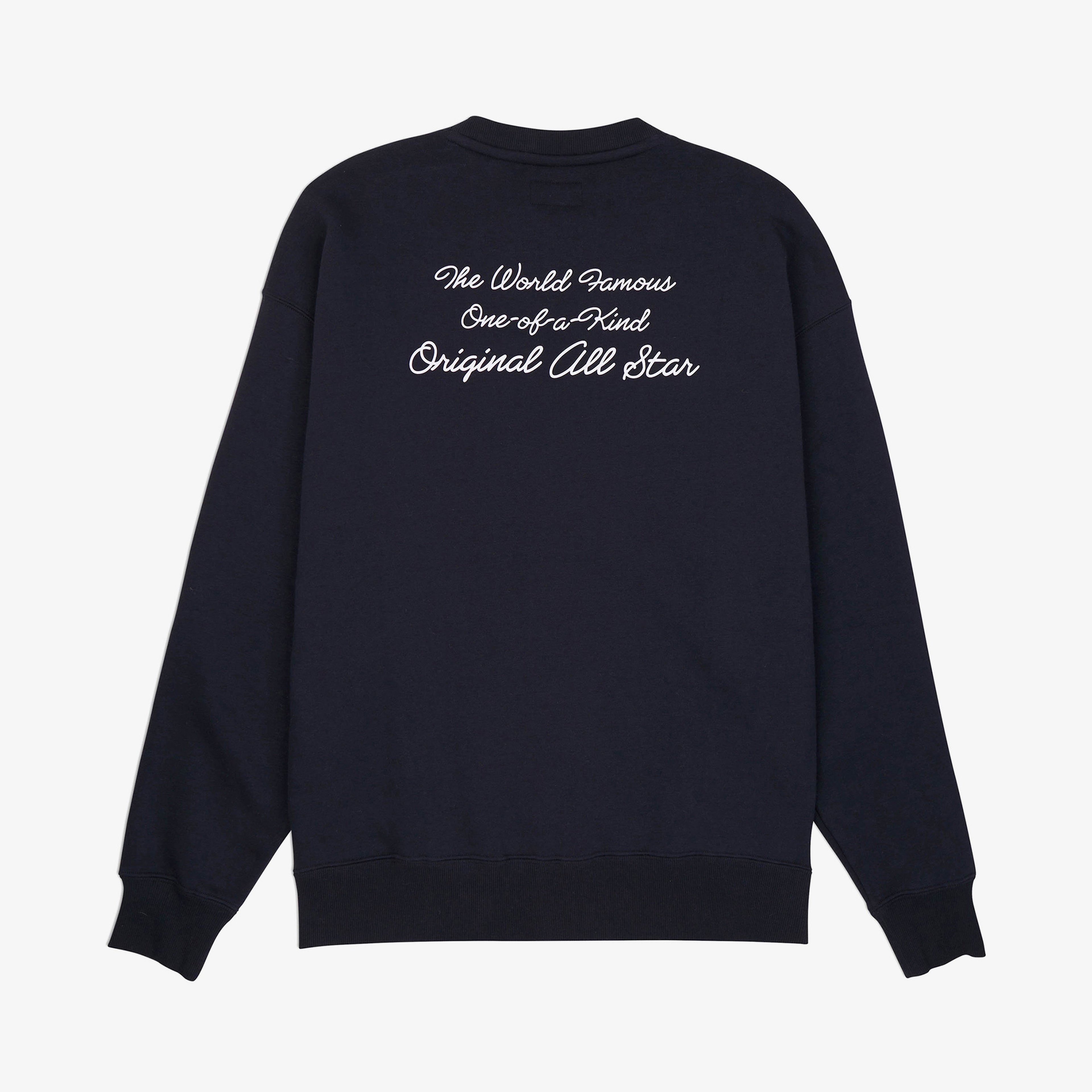 Converse Classic Erkek Siyah Sweatshirt