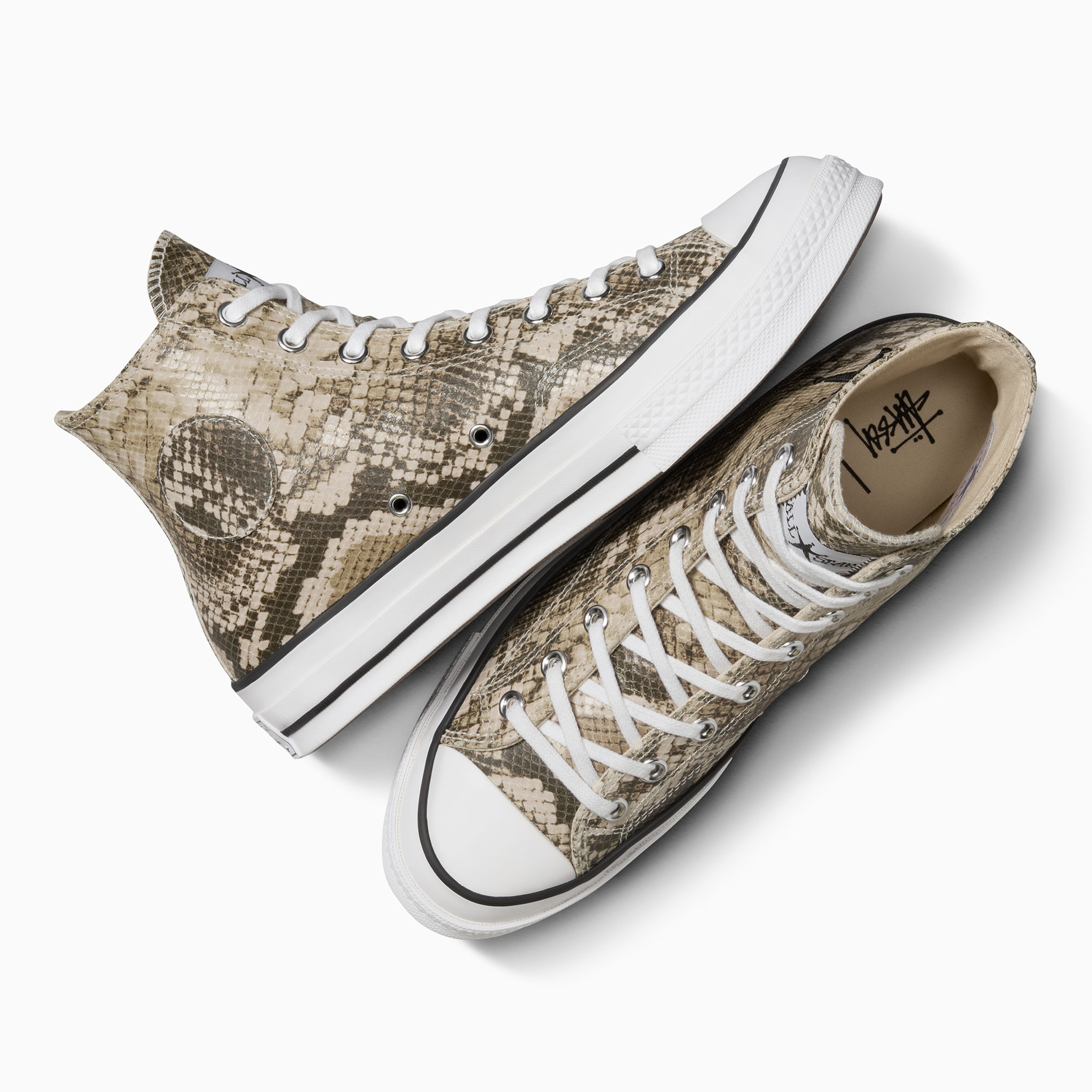 Converse Chuck 70 Unisex Gri Deri Sneaker