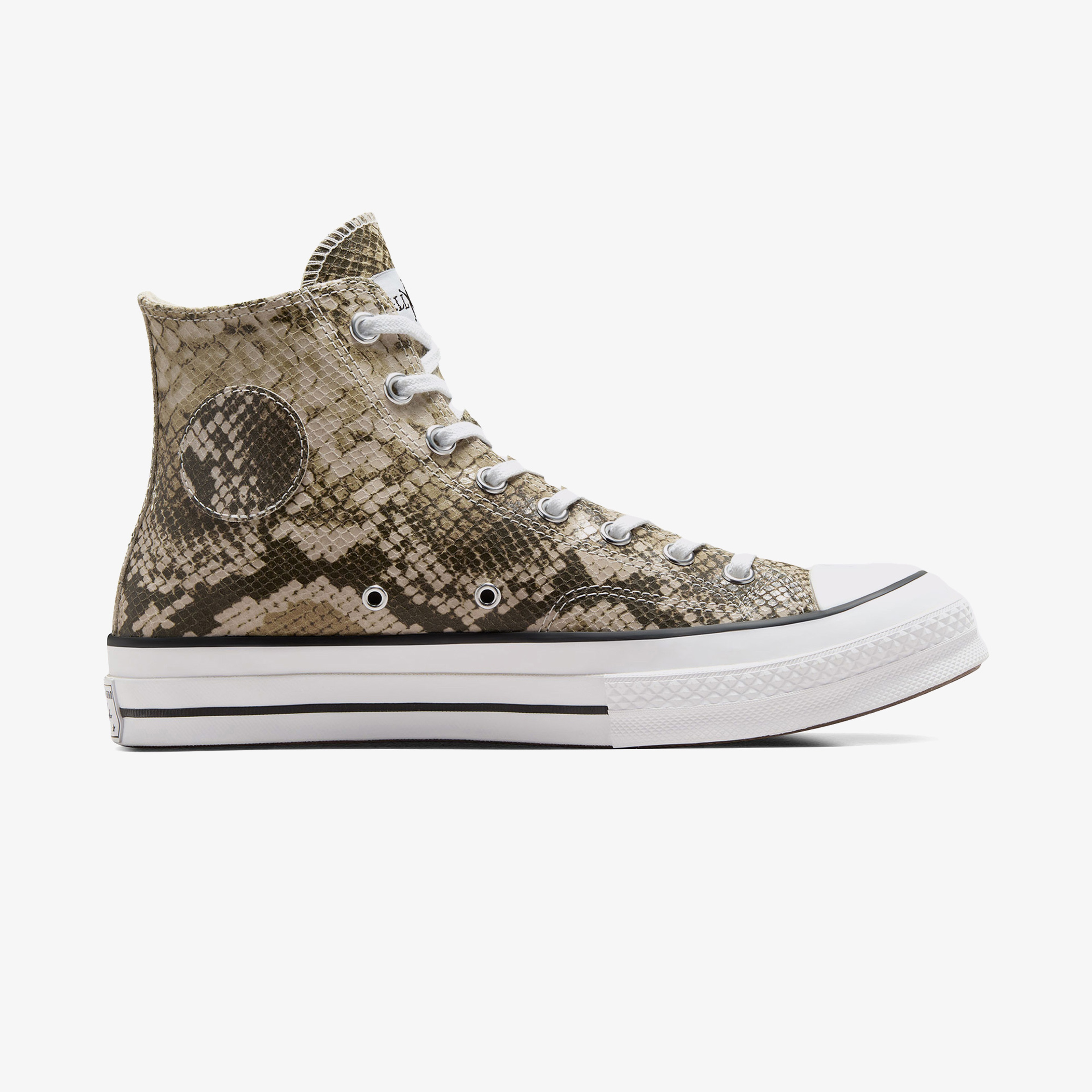 Converse Chuck 70 Unisex Gri Deri Sneaker