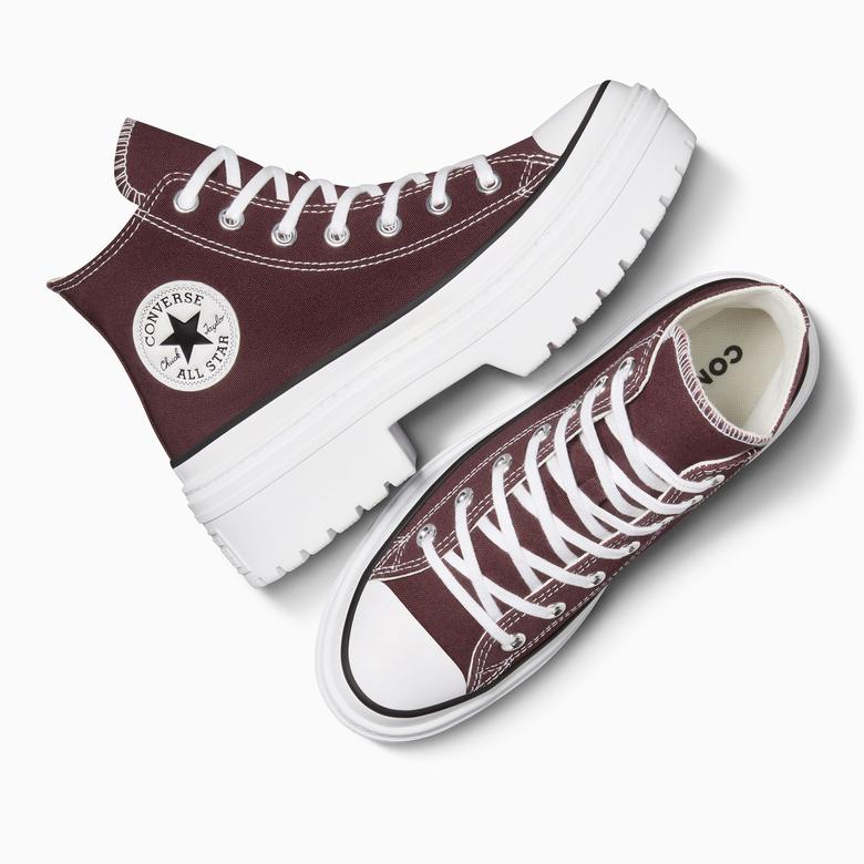 Converse Chuck Taylor All Star Lugged Heel Unisex Bordo Platform Sneaker