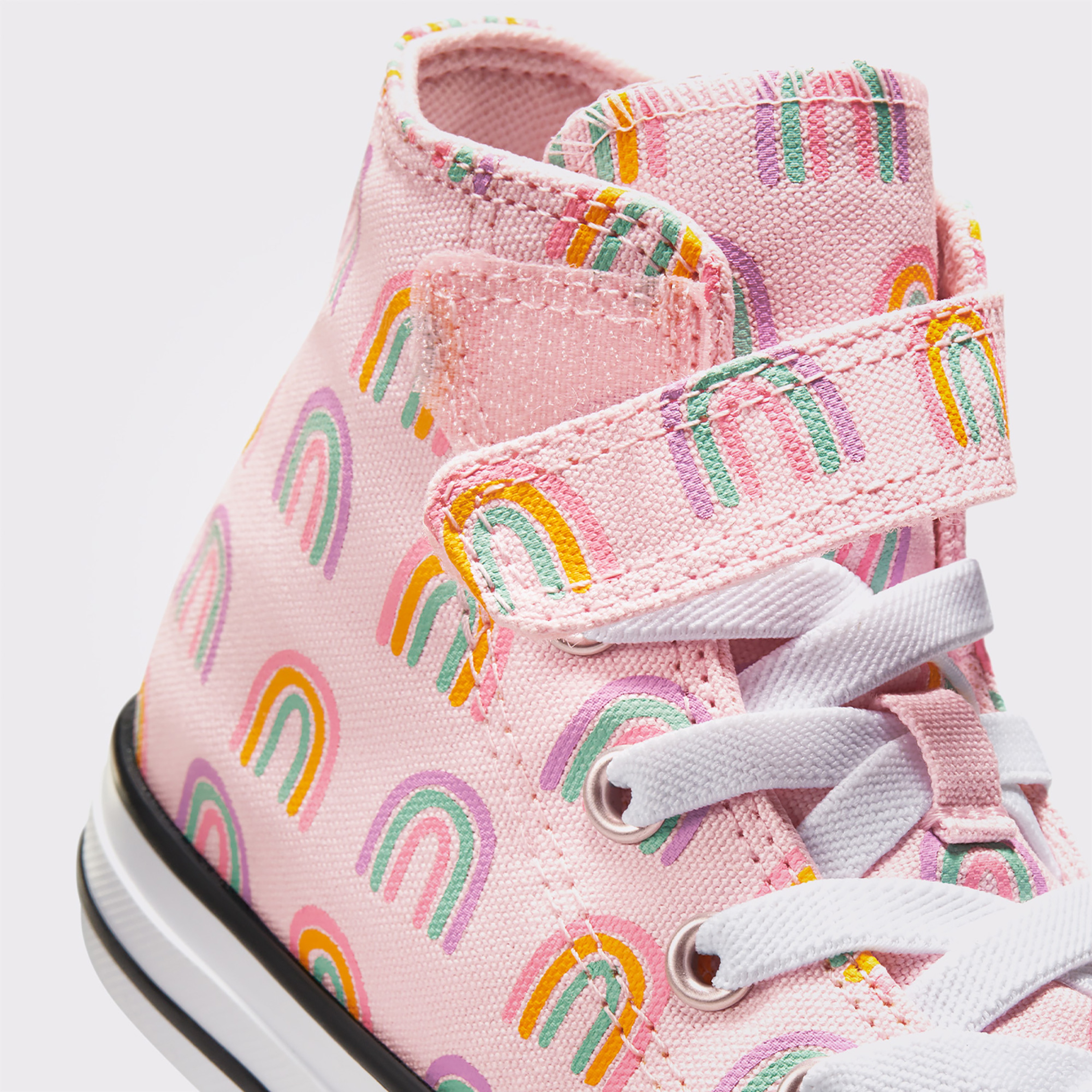 Converse Chuck Taylor All Star Easy On Rainbows Çocuk Pembe Sneaker