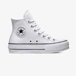 Converse Chuck Taylor All Star Lift Hi Deri Unisex Beyaz Sneaker