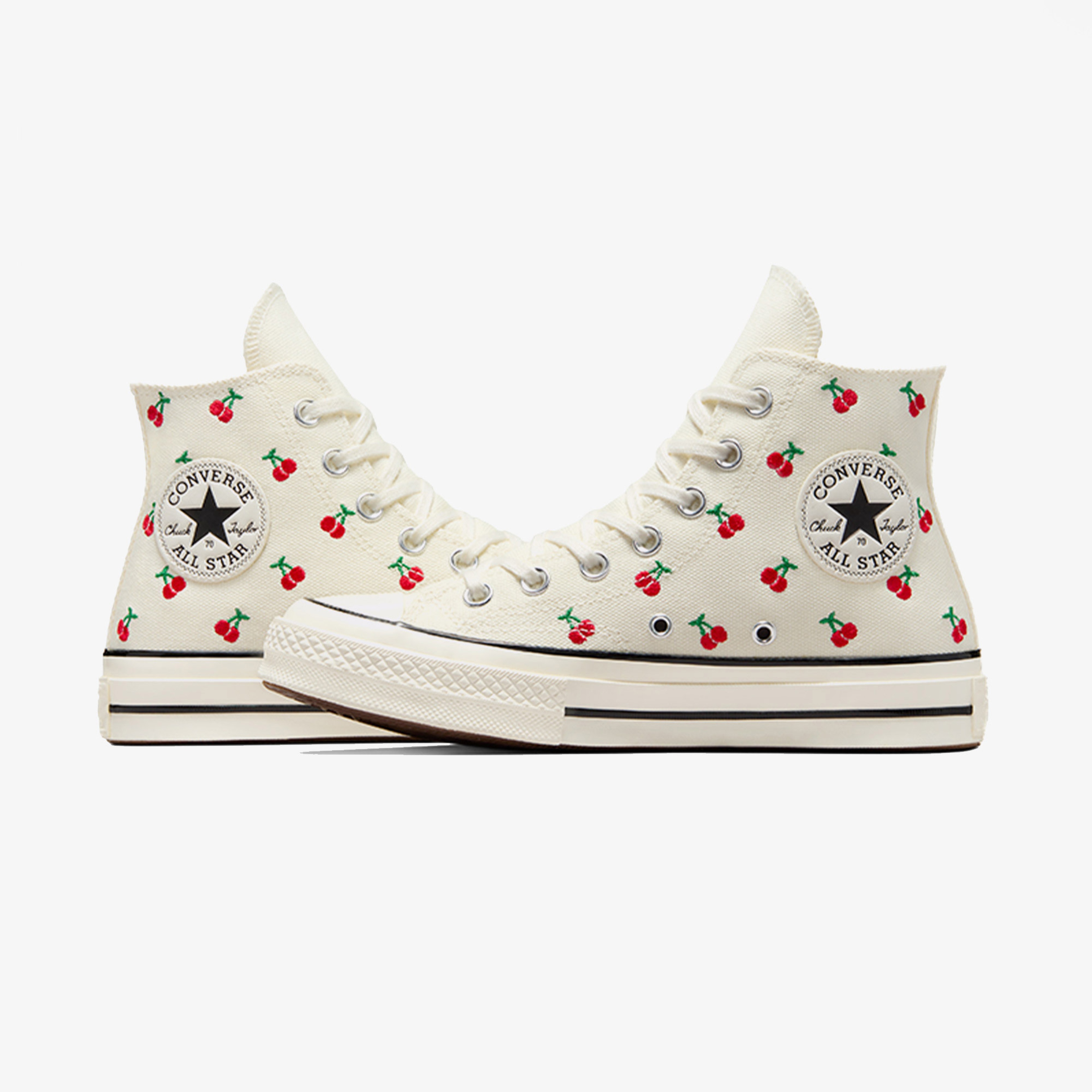 Converse Chuck 70 Cherries Unisex Krem Sneaker