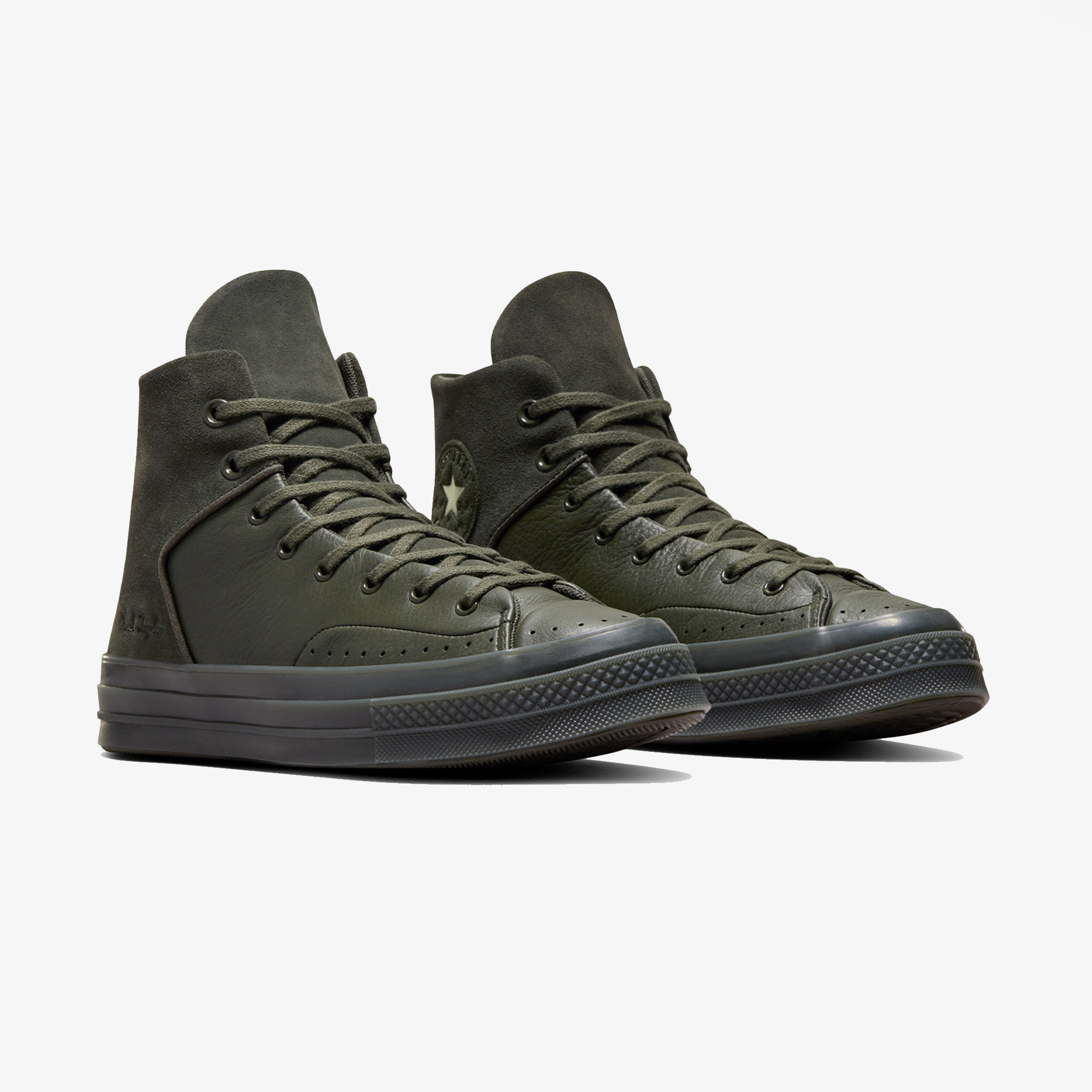 Converse Chuck 70 Marquis Leather Unisex Haki Sneaker