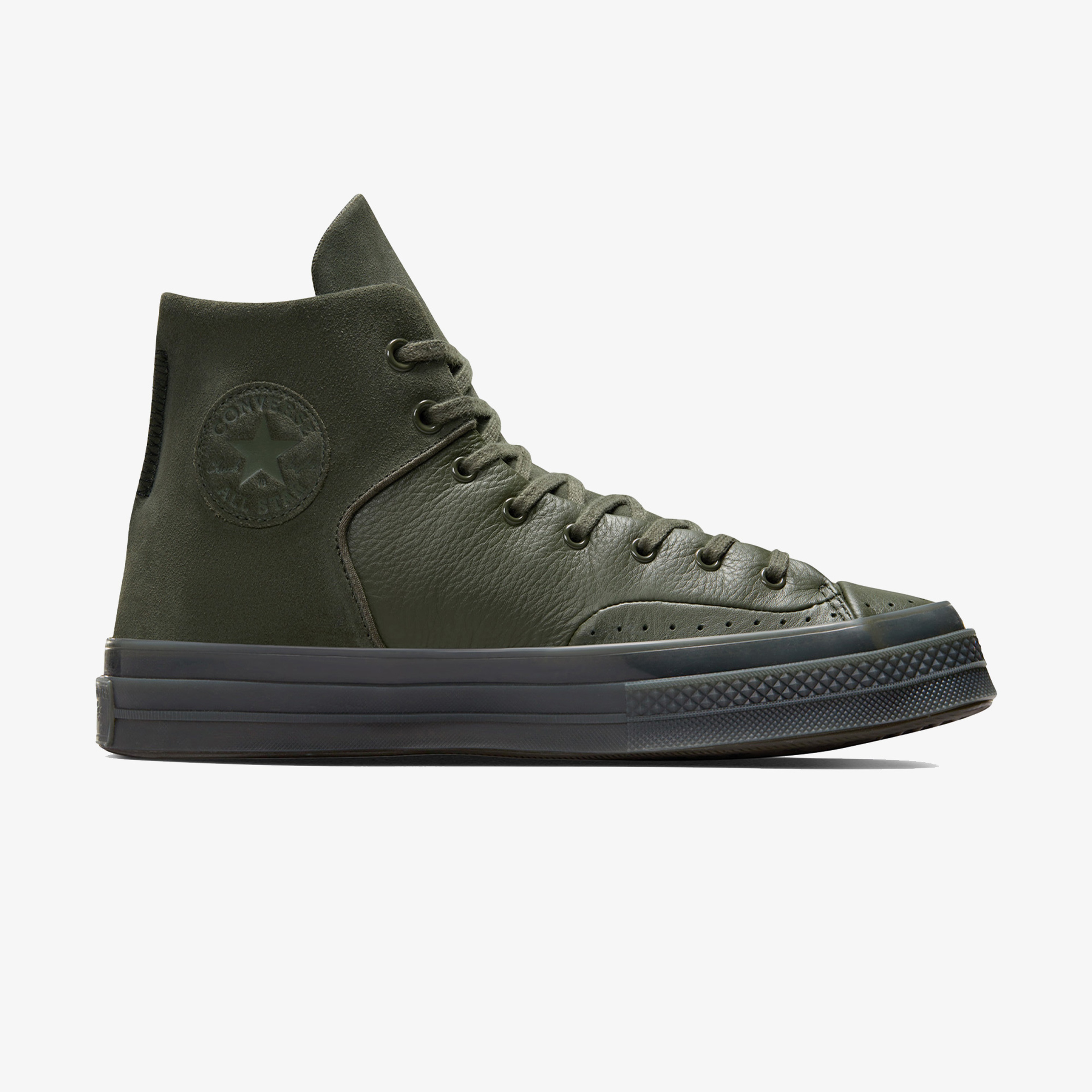 Converse Chuck 70 Marquis Leather Unisex Haki Sneaker