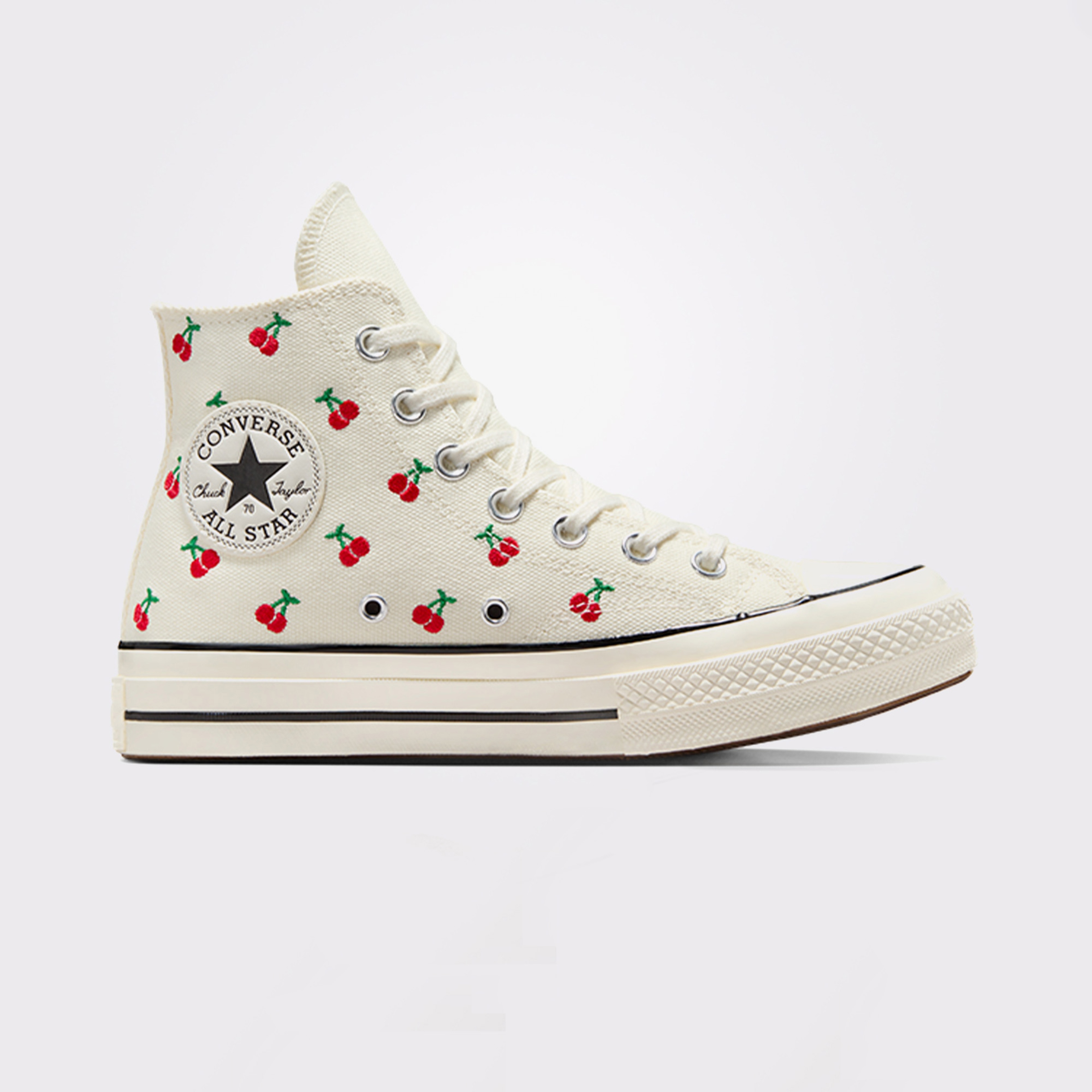 Converse Chuck 70 Cherries Unisex Krem Sneaker