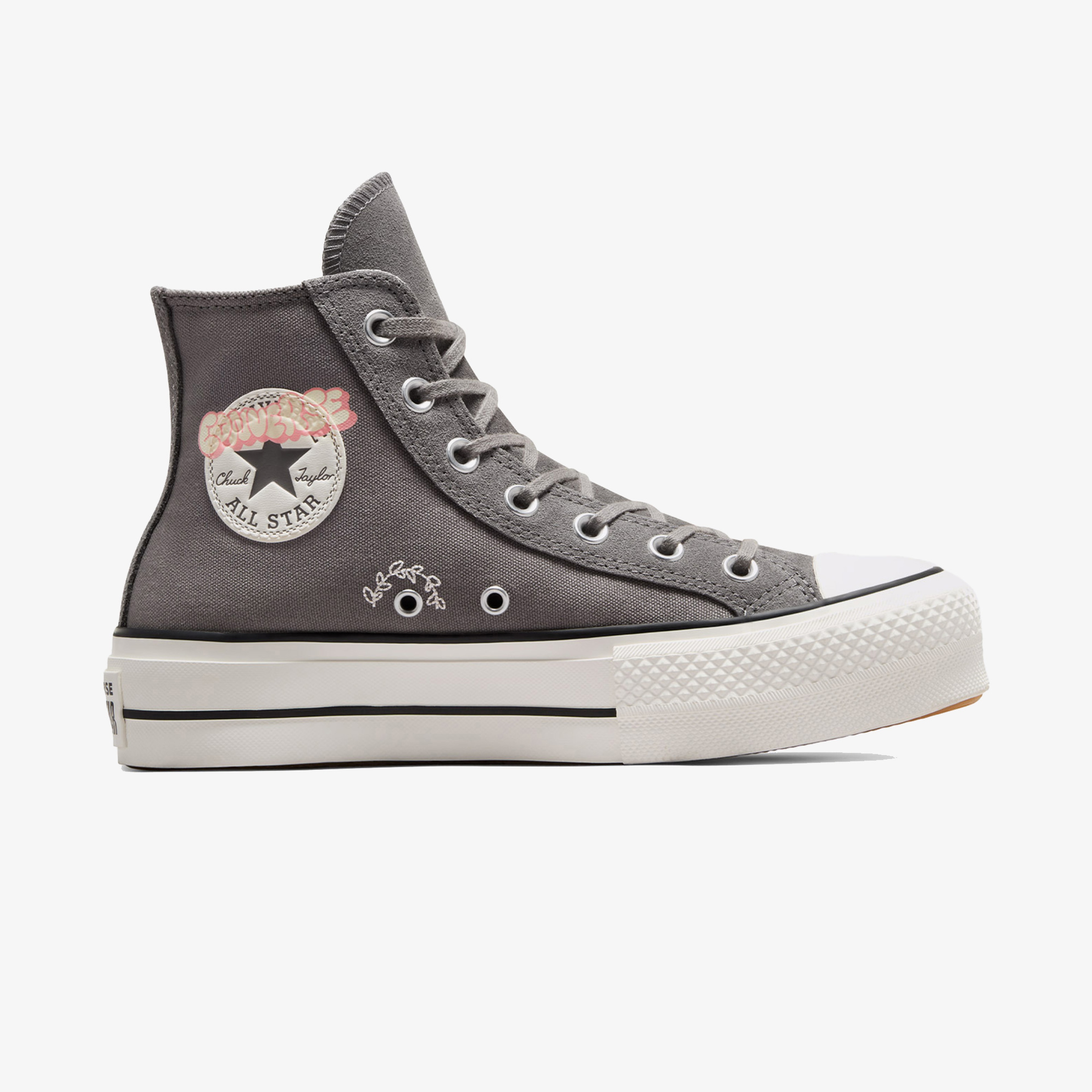 Converse Chuck Taylor All Star Lift Scribble Kadın Mavi/Gri Sneaker