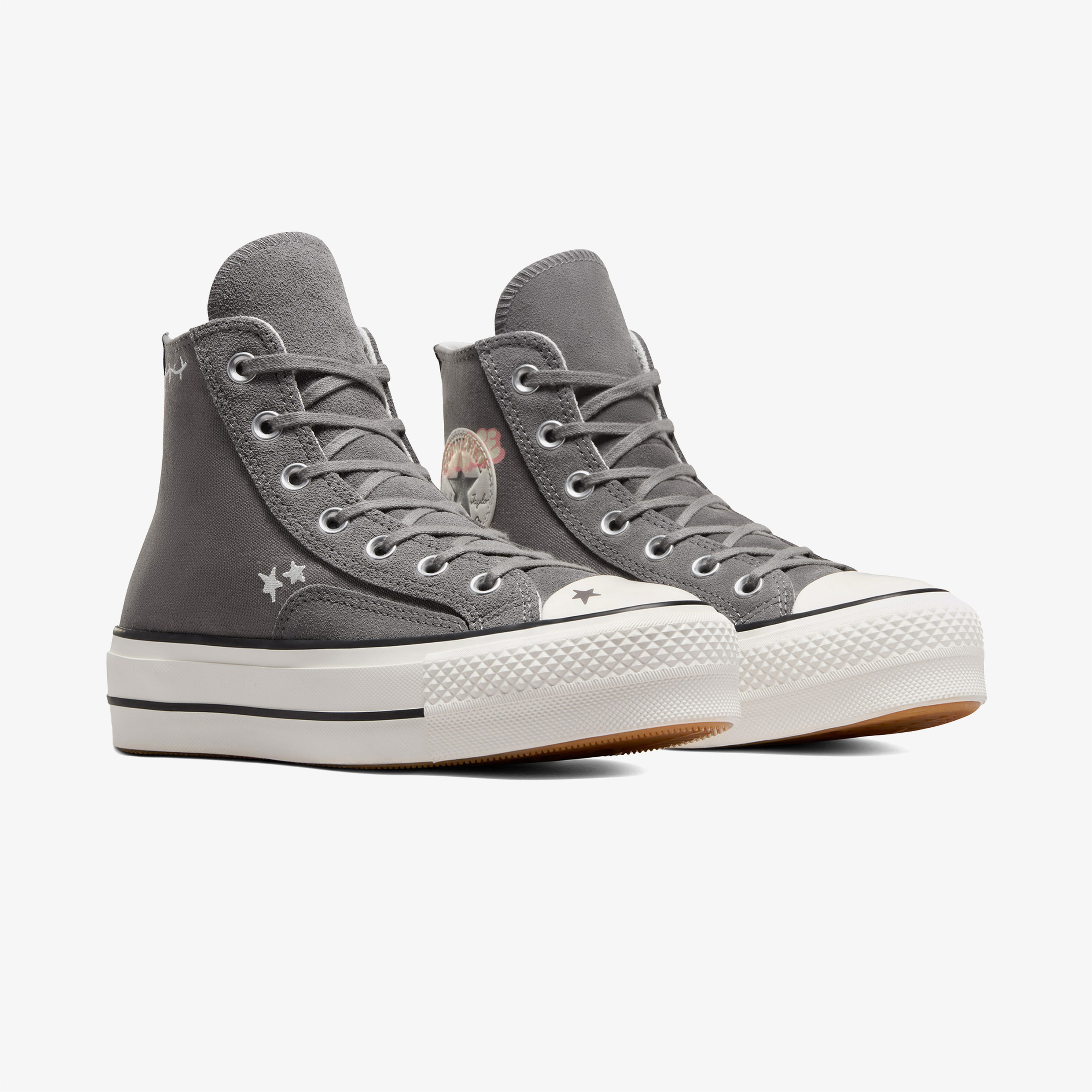 Converse Chuck Taylor All Star Lift Scribble Kadın Mavi/Gri Sneaker