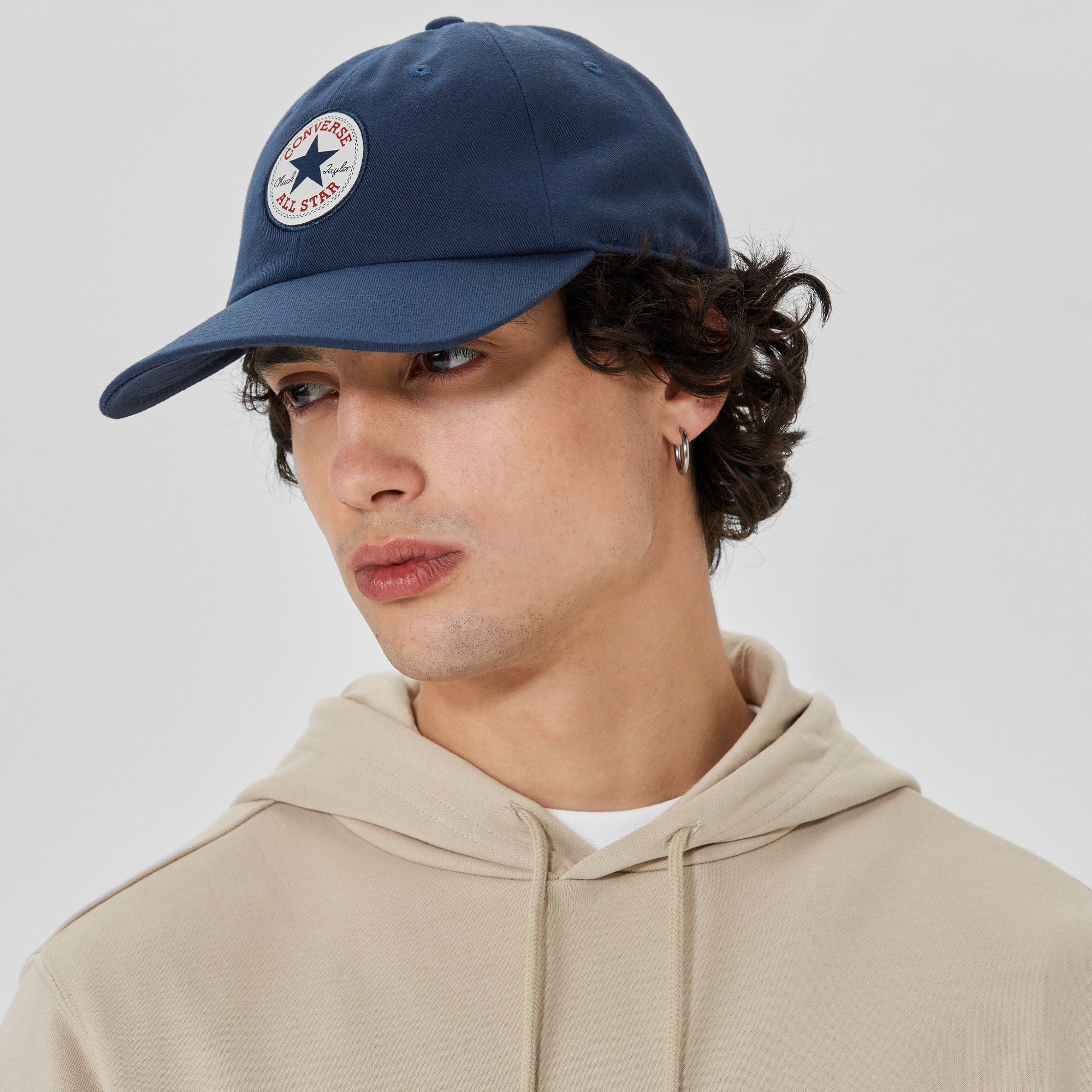 Converse Chuck Taylor All Star Patch Baseball  Unisex Lacivert Şapka