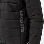 Erkek Regular Fit Dik Yaka Çift Taraflı Siyah Mont