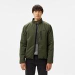 Erkek Regular Fit Dik Yaka Çift Taraflı Siyah Mont