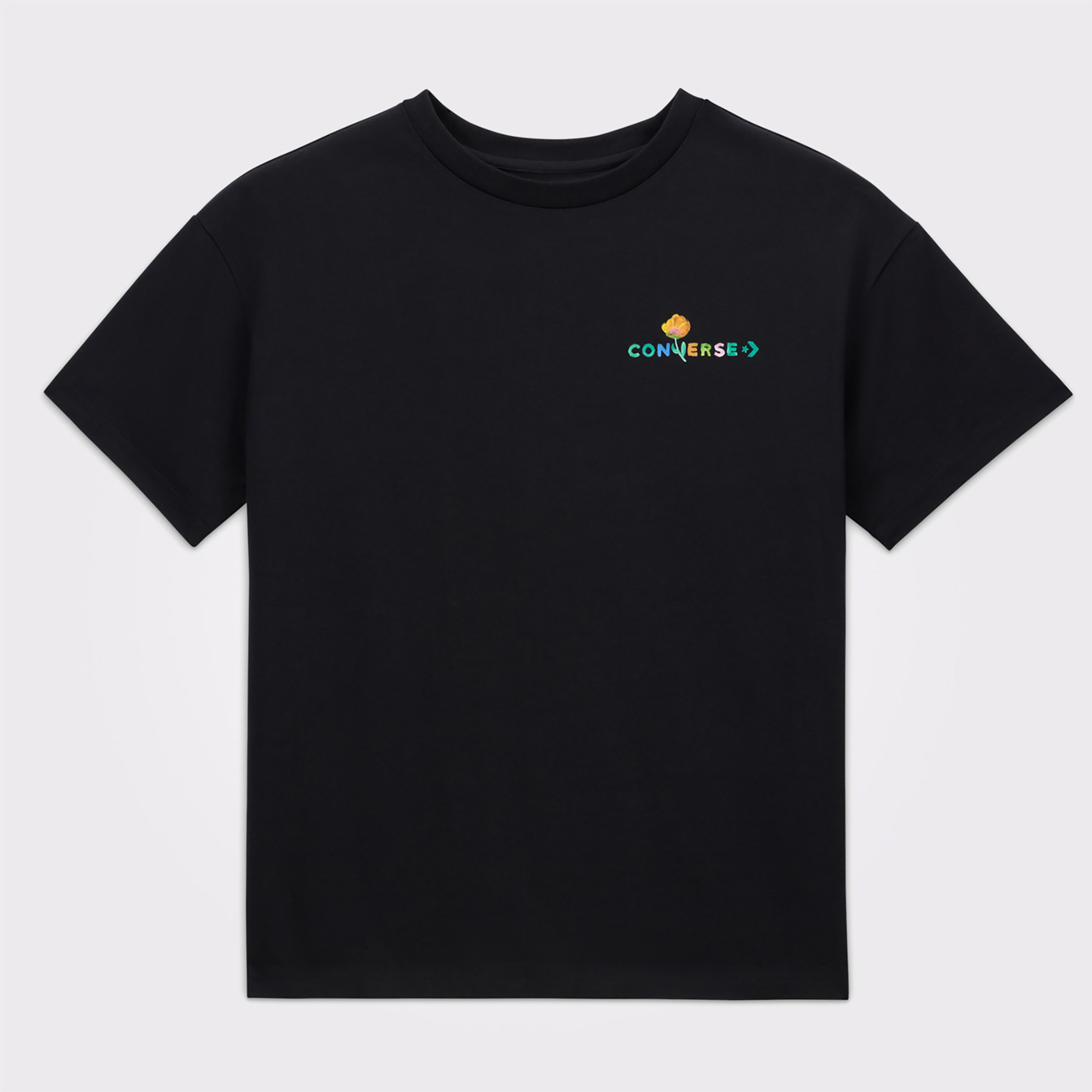 Converse Retro Quarter Zip Erkek Siyah  Sweatshirt