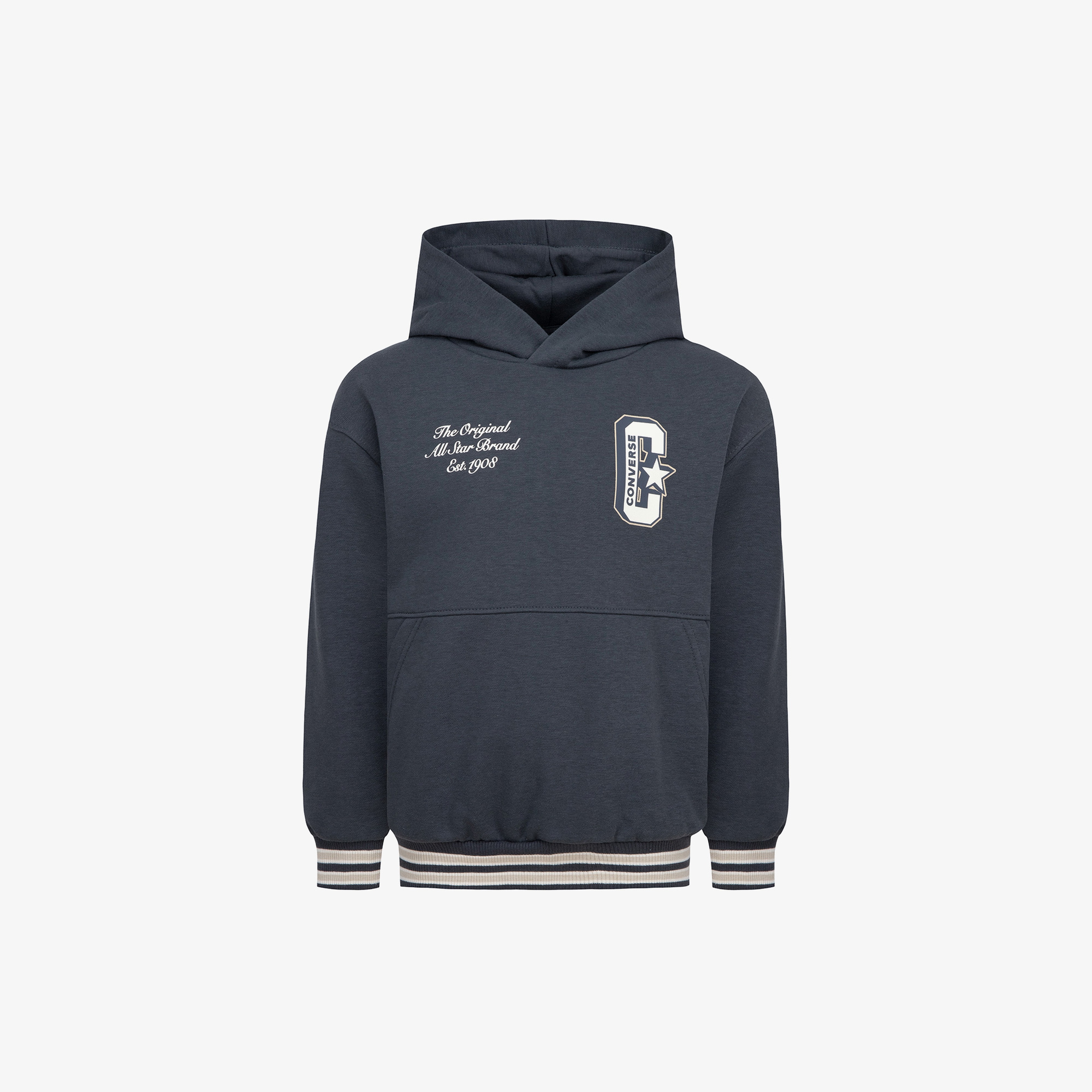 Converse Retro Varsity Çocuk Antrasit Sweatshirt