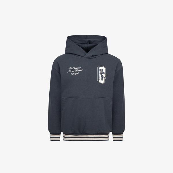 Converse Retro Varsity Çocuk Antrasit Sweatshirt