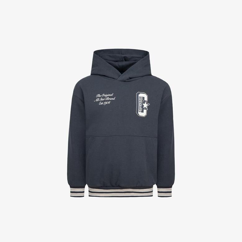 Converse Retro Varsity Çocuk Antrasit Sweatshirt