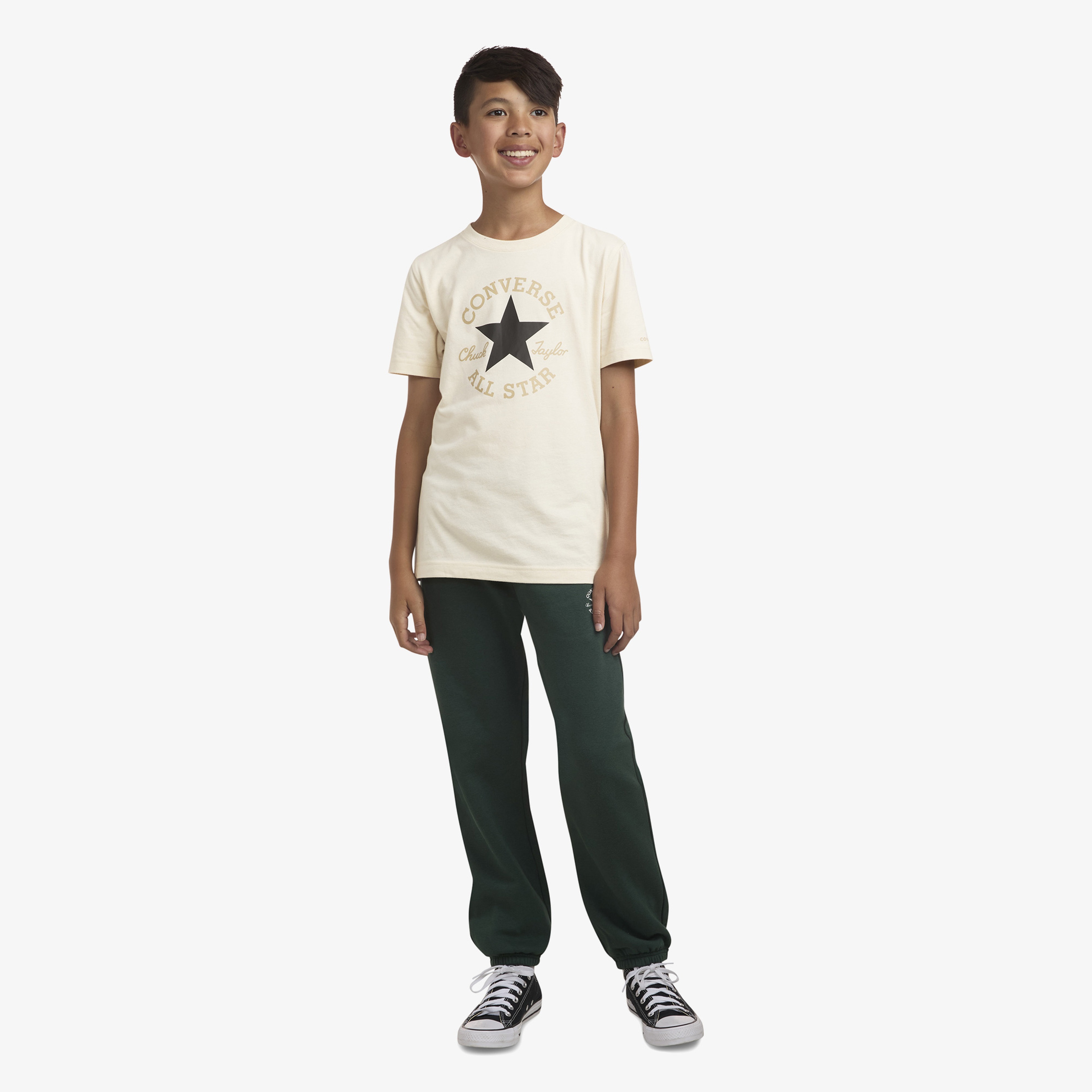Converse Classic Çocuk Bej T-Shirt