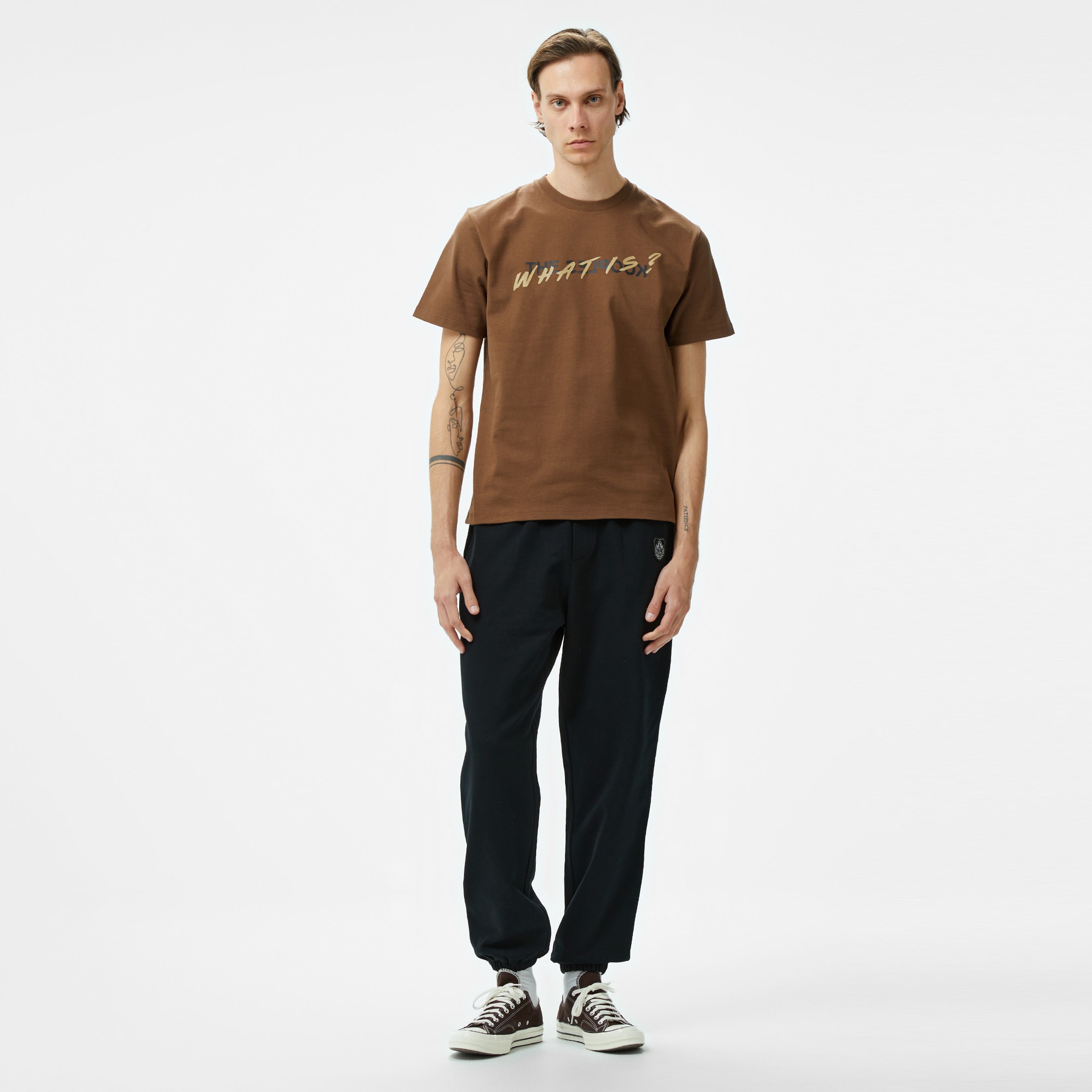 ERKEK KAHVERENGİ T-SHIRT