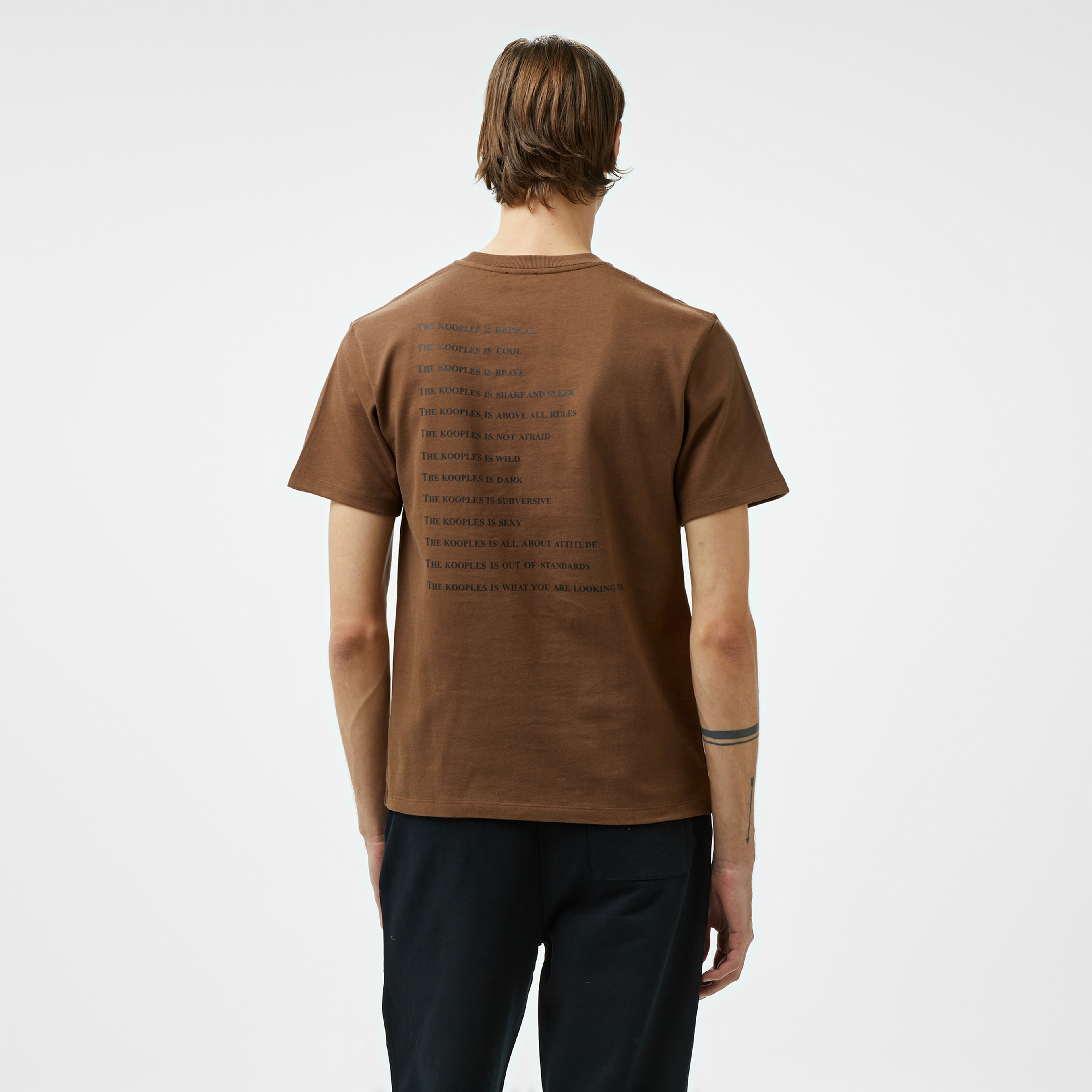 ERKEK KAHVERENGİ T-SHIRT