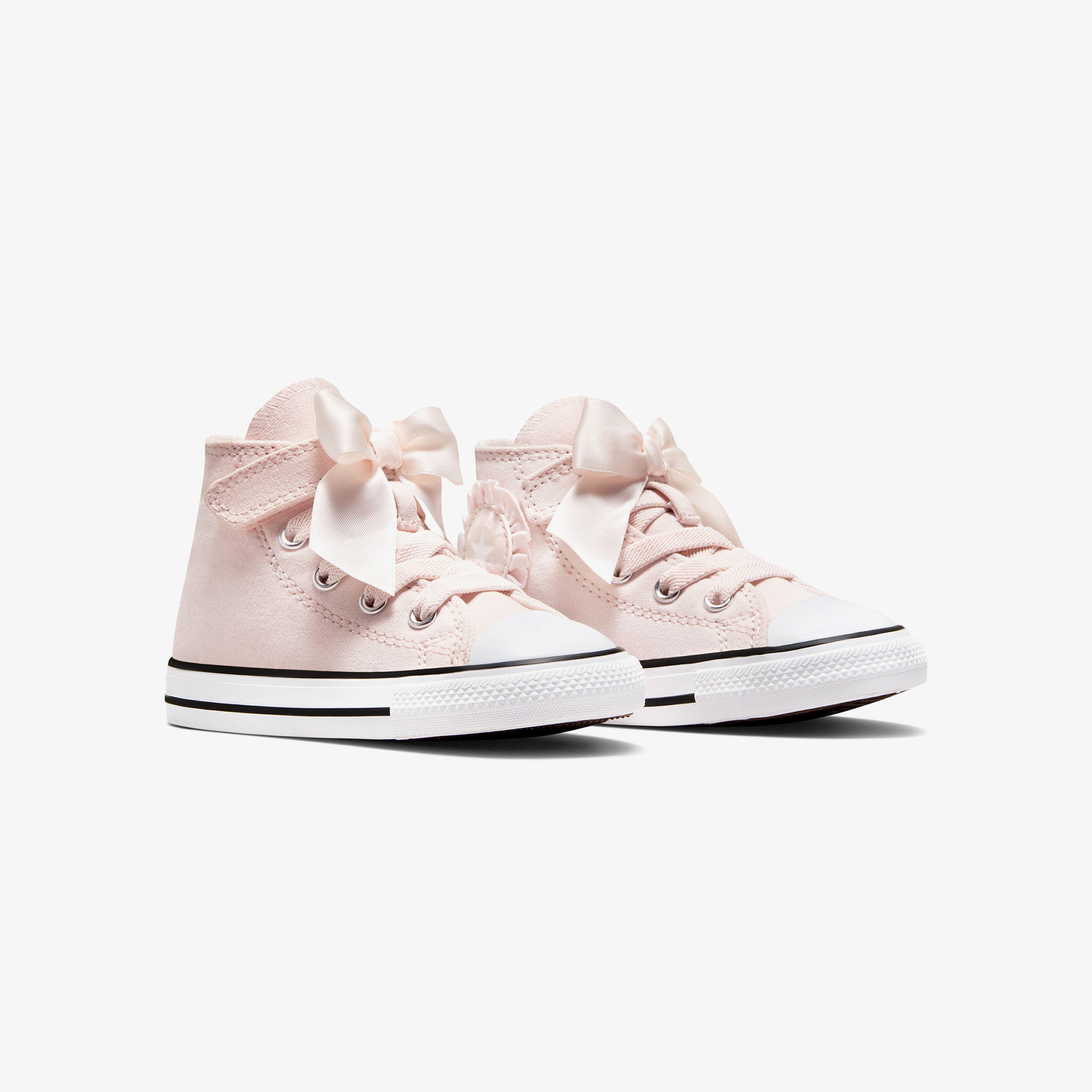 Converse Chuck Taylor All Star Ruffles & Bows Easy-On Youth High Top Blush Hush Bebek Pembe Sneaker