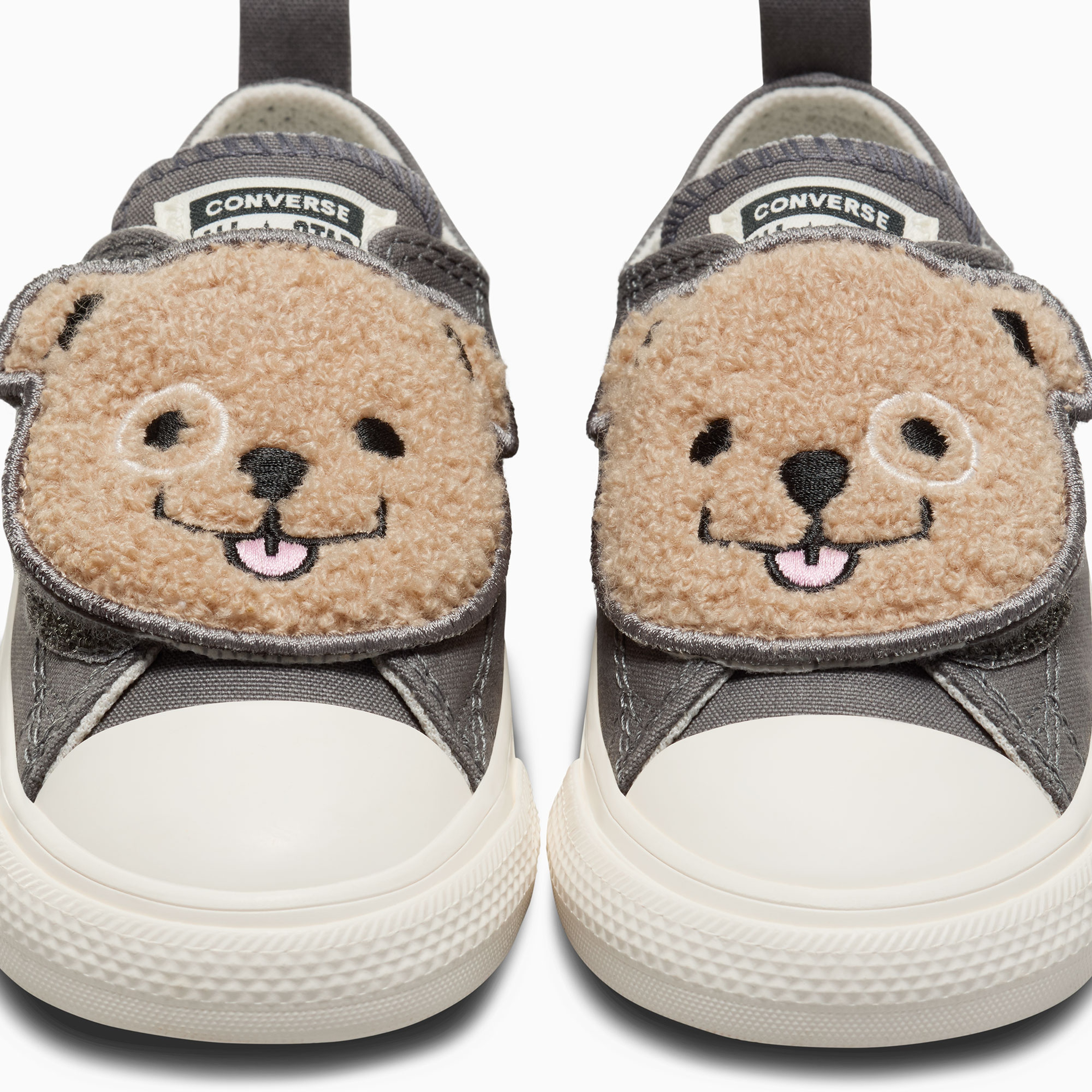 Converse Chuck Taylor All Star One Strap Bebek Gri Sneaker