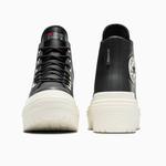 Converse Chuck Taylor All Star Lugged Heel Unisex  Siyah Deri Platform Bot