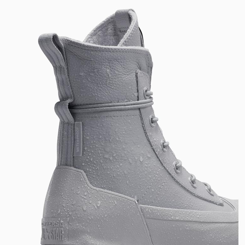 Converse Chuck Taylor All Star Lugged 2.0 CC Unisex Gri Deri Platform Bot