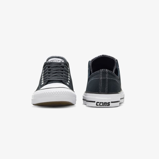 Converse Chuck Taylor All Star Pro Unisex Siyah Süet Sneaker - Görsel 4