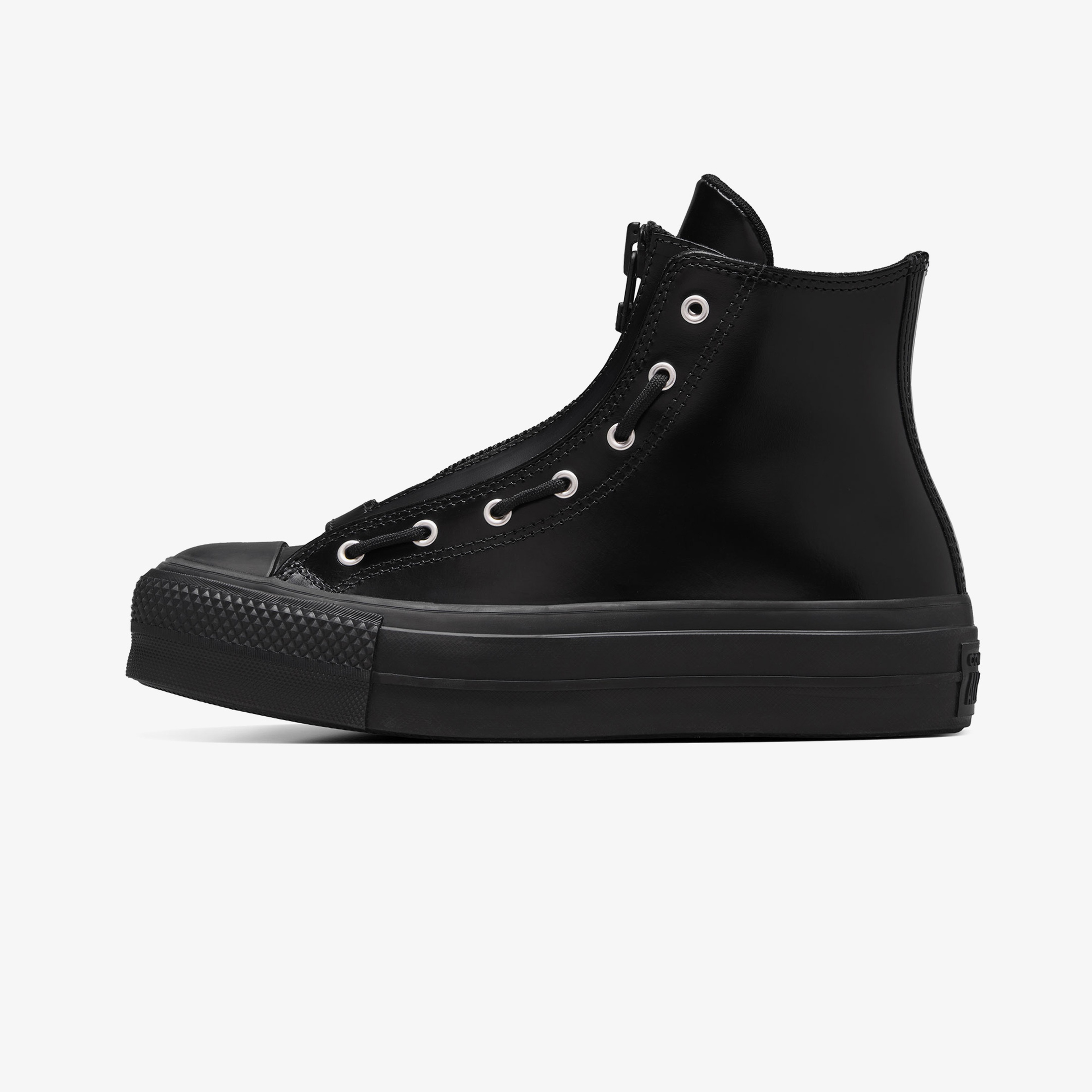 Converse Chuck Taylor All Star Lift Unisex Siyah Deri Bot
