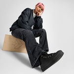 Converse Chuck Taylor All Star Lift Unisex Siyah Deri Bot