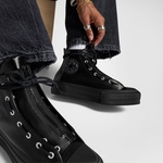 Converse Chuck Taylor All Star Lift Unisex Siyah Deri Bot