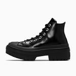 Converse Chuck Taylor All Star Lugged Heel Unisex Siyah Deri Platform Bot