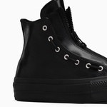 Converse Chuck Taylor All Star Lift Unisex Siyah Deri Bot