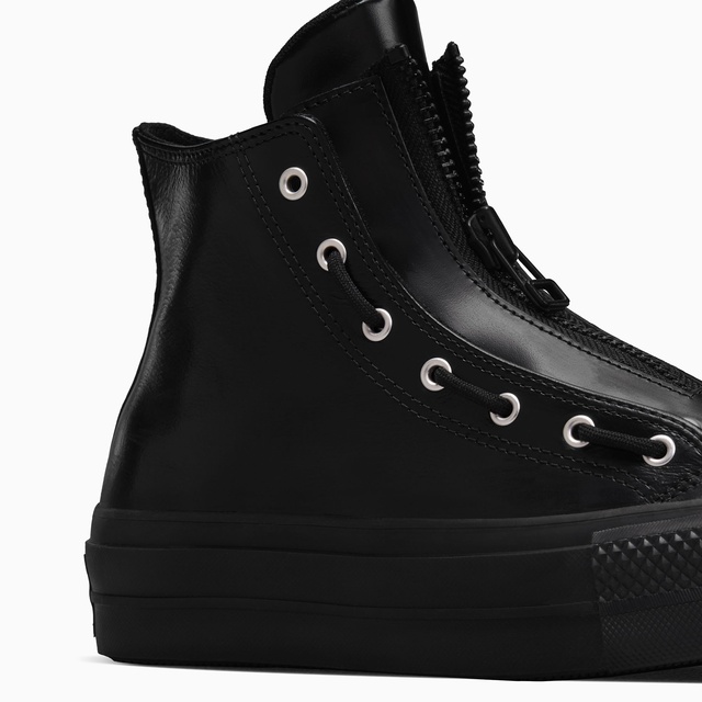 Converse Converse Chuck Taylor All Star Lift Unisex Siyah Deri Bot | Occasion Siyah - 11. görsel