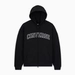 Converse Classic Erkek Fermuarlı Siyah Hoodie