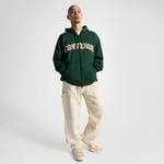 Converse Retro Erkek Fermuarlı Yeşil Hoodie