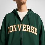 Converse Retro Erkek Fermuarlı Yeşil Hoodie