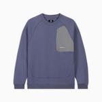 Converse Classic Erkek Loose Fit Mor Sweatshirt