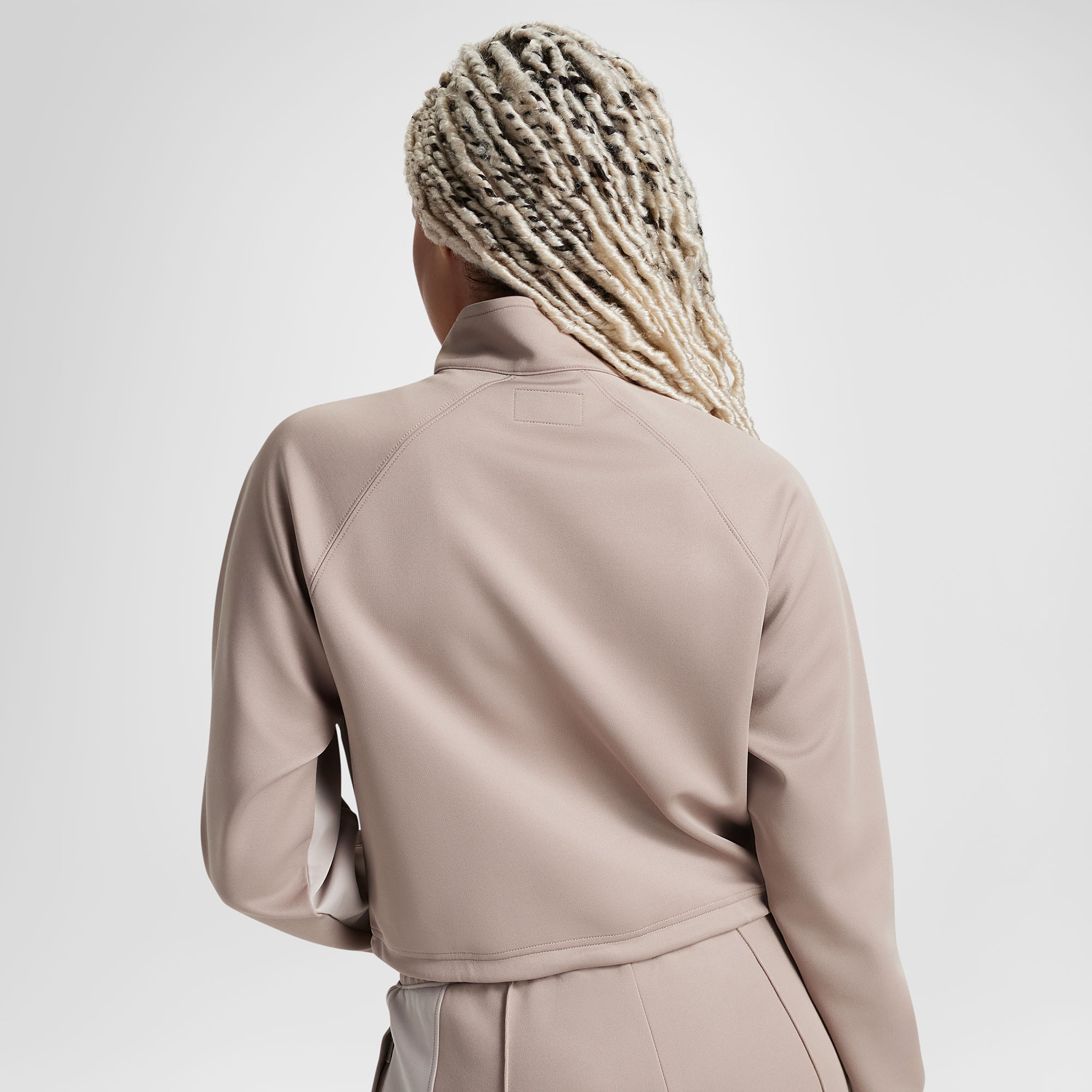 Converse Classic Yarım Fermuarlı Kadın Kahverengi Sweatshirt