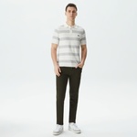 Erkek Slim Fit Yeşil Jean Pantolon