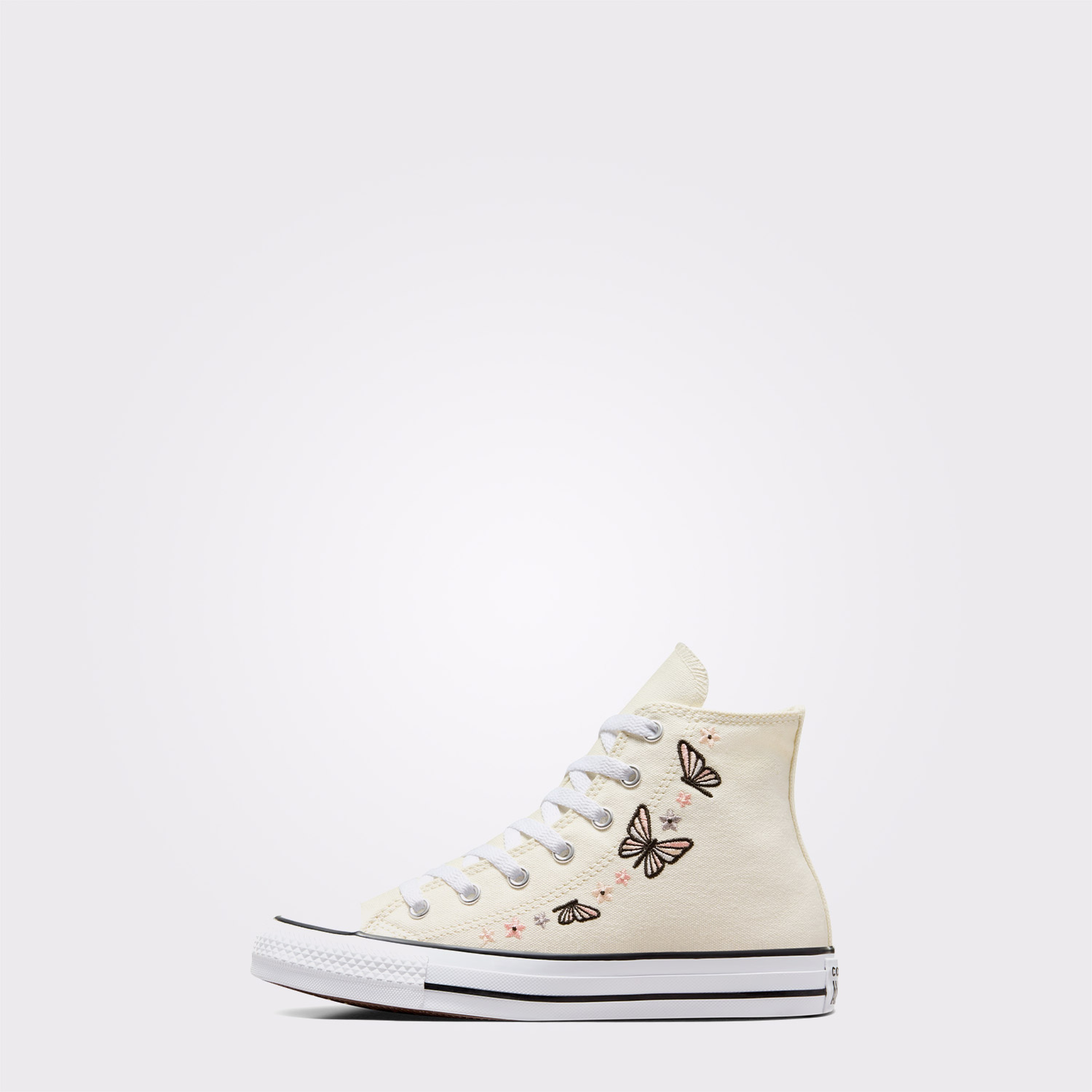 Converse Chuck Taylor All Star Butterflies Çocuk Ekru Sneaker