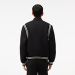 Erkek Hakim Yaka Siyah Bomber Ceket