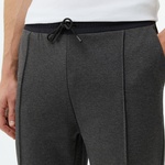 Erkek Tapered Fit Chino Gri Pantolon