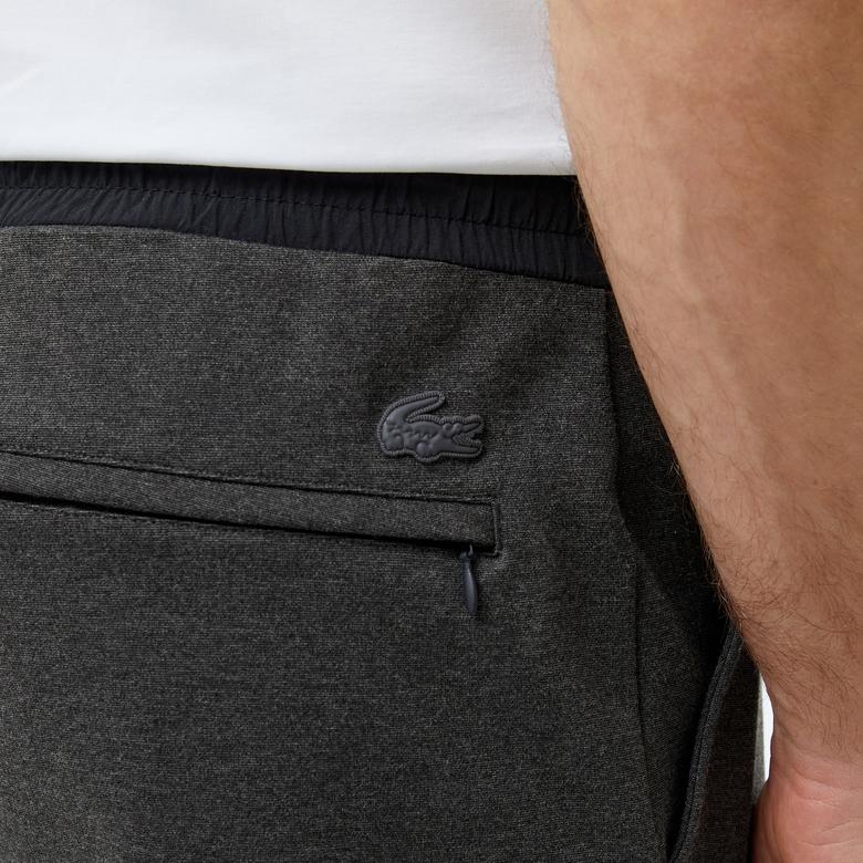 Erkek Tapered Fit Chino Gri Pantolon